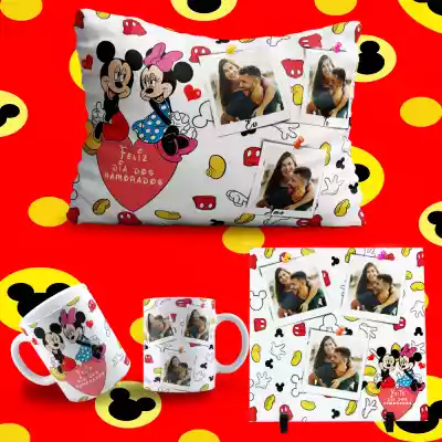 vectores plantilas MICKEY MOUSE,AMOR,CARICATURA,MARCO FOTO,
